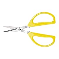Joyce Chen Original Unlimited Kitchen Scissors All Purpose Dishwasher Safe Kitchen Shears With Comfortable Handles, Yellow