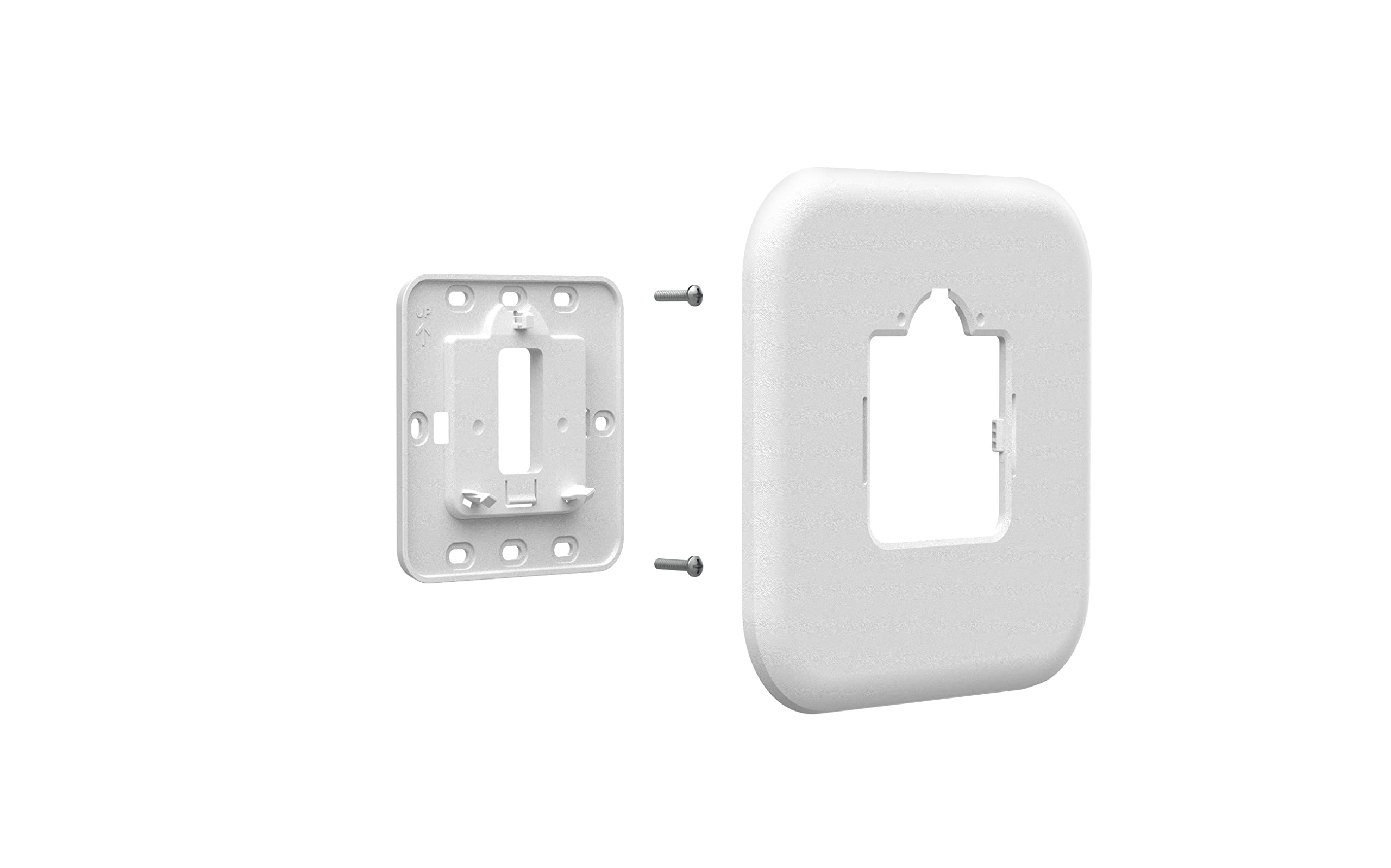 Honeywell Home Large Cover Plate & Electrical Box Adaptor for T-Series Thermostats (THP2400A1080) , White