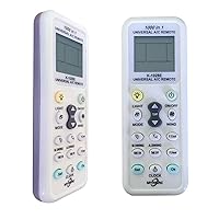HQRP Universal A/C Remote Control compatible with Haier Hisense Hitachi Electrolux Whirlpool Toshiba and others Air Conditioner 