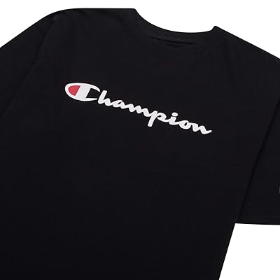Champion Mens Big and Tall Short Sleeve T Shirt with High Density
