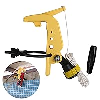 Spray Can Extension Pole Adaptor, Sprayer Adaptor for Aerosol Can and Powder Duster, Adjustable Angle, Perfect for Wasp & Hornet Spray, Dusting Carpenter Bees or Dusting Gardens, Fruit Trees.