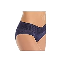 Warner's Women's No Pinching No Problems Dig-Free Comfort Waist with Lace Microfiber Hipster 5609j