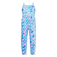 YiZYiF Kids Girls Jumpsuit One Piece Floral Dinosaur Playsuit Strap Romper Summer Outfits Clothes