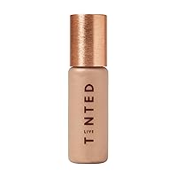Live Tinted Hueglow Liquid Highlighter Drops in Golden Hour, Soft Gold Color: Serum-infused Highlighter for Face and Body, Hydrating Lit-from-within Glow, 0.46fl oz / 13.5mL