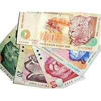 ConversationPrints SOUTH AFRICAN CURRENCY GLOSSY POSTER PICTURE PHOTO jaguar lion rhino money