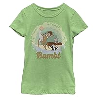 Disney Girl's Bambi Papercut T-Shirt