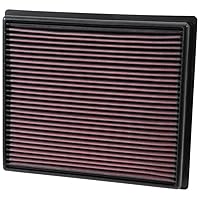 K&N Engine Air Filter: Increase Power & Towing, Washable, Premium, Replacement Air Filter: Compatible with 2014-2019 Toyota Truck and SUV V6/V8 (Tundra, Tacoma, Sequoia), 33-5017