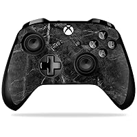 MightySkins Skin Compatible with Microsoft Xbox One X Controller - Black Marble | Protective, Durable, and Unique Vinyl Decal wrap Cover | Easy to Apply, Remove, and Change Styles | Made in The USA