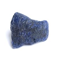 GEMHUB Blue Sapphire Healing Crystal - 96.00 Ct Natural Raw Blue Sapphire - Unheated Blue Sapphire Gemstone