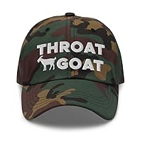 Throat Goat Hat (Embroidered Dad Cap) Funny Vulgar Hats