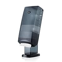 EZ-Pull Stand Interfold Napkin Dispenser for Restaurants, Stand or Wallmount V-fold, Pearl Black 4400B-EZ