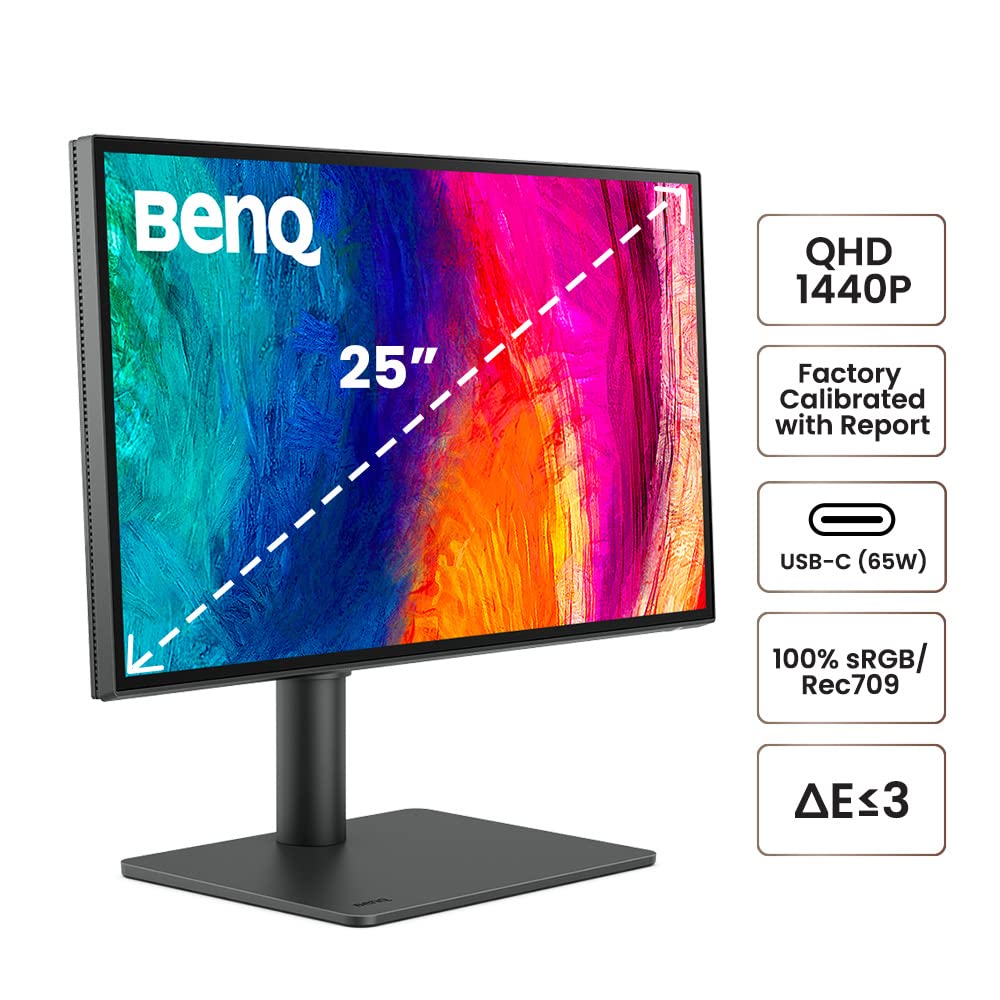 BenQ PD2506Q Mac-Ready Monitor 25