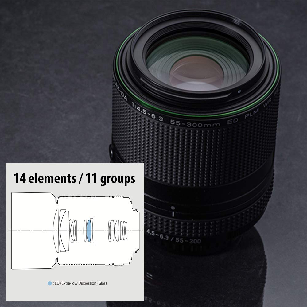 Pentax HD DA 55-300mm f/4.5-6.3 ED PLM WR RE Lens