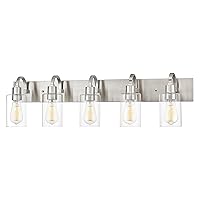 Emliviar 5-Light Bathroom Vanity Light Fixture, 37