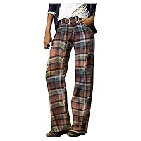 Women Baggy Straight Leg Jeans Pants Boyfriend Fashion Print High Waist Denim Pant 2023 Casual Loose Fit Trousers