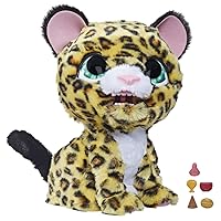 FurReal Lil' Wilds, Lolly The Leopard, Electronic Animatronic Soft Toy with Over 40 Sounds and Reactions, Ages 4 and Above