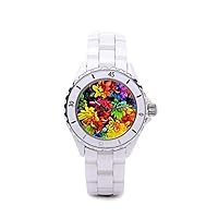 Cheap Watch Flowers Rainbow