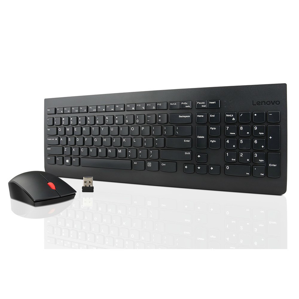 Lenovo 4X30M39458 Combo Wl Keyboard Mice Wrls,Black