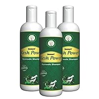 Deemark Kesh Power Ayurvedic Hair Fall Shampoo for Hair Growth & Hair Fall Control, with Plant Keratin and 7 Herbs (Pack of 3)