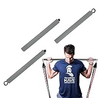 Resistance Band Bar, Resistance Bar, Body Workout Bar, Portable Pilates Bar, Home Gym Resistance Training Equipment, 26 or 39 Inches