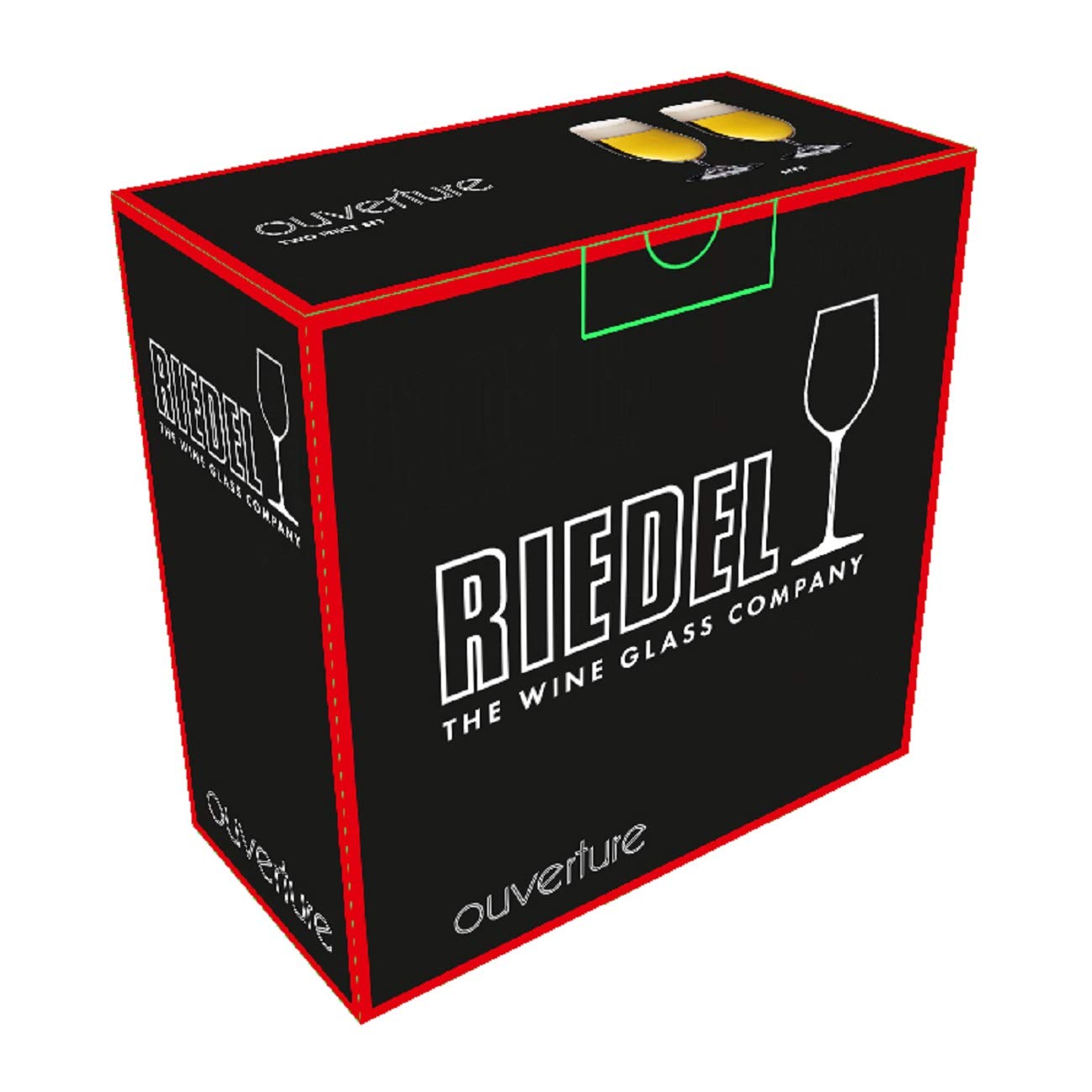 Riedel Ouverture Glasses, 2 Count (Pack of 1), Beer/Ice Water