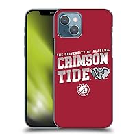 Head Case Designs Officially Licensed University of Alabama UA Crimson Tide Hard Back Case Compatible with Apple iPhone 13