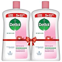Dettol Skincare Germ Protection Handwash Liquid Soap Jar, 900ml (Pack of 2)