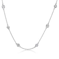 Kobelli 2.3 Carat Diamond Station Choker