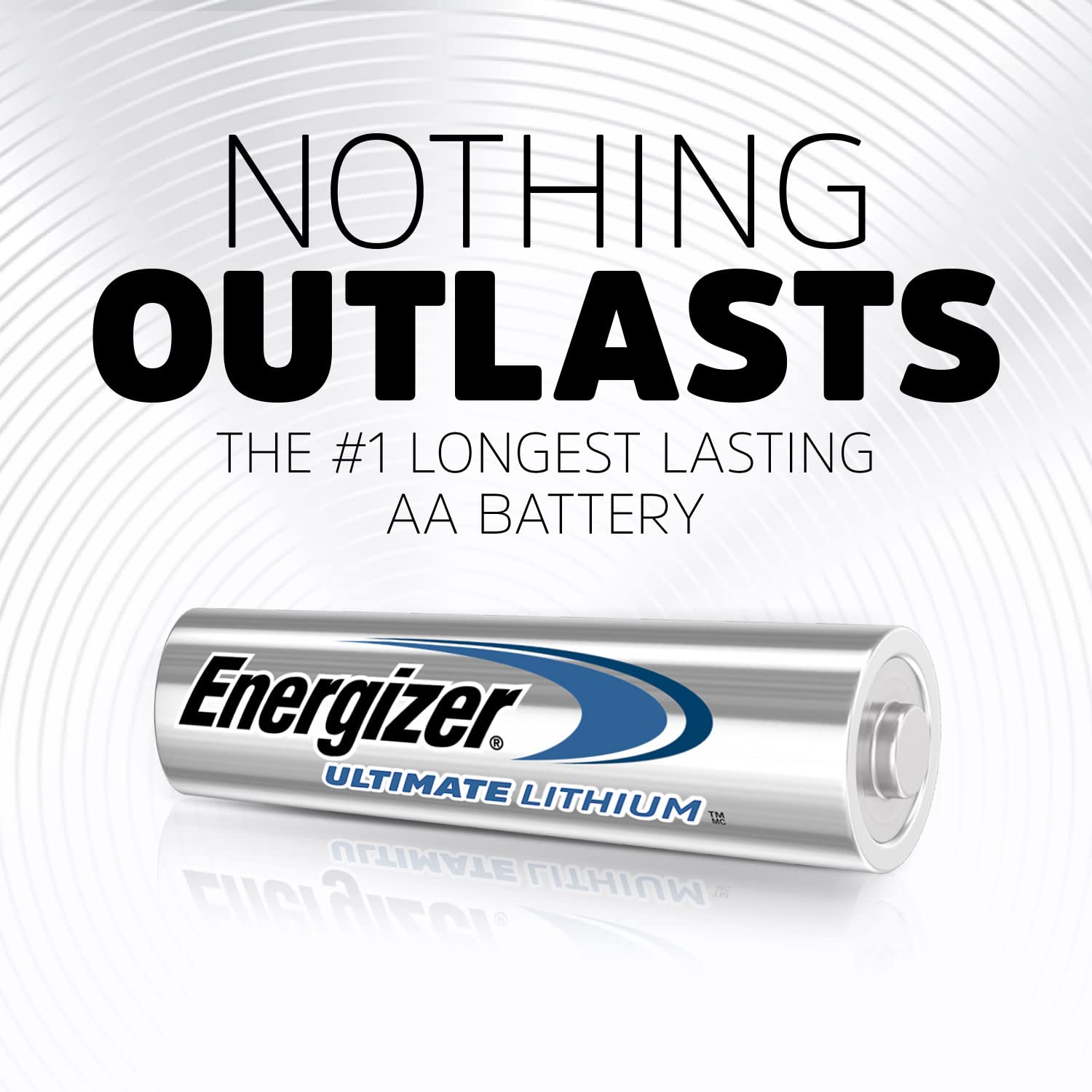 Energizer AA Lithium Batteries, World's Longest Lasting Double A Battery, Ultimate Lithium (8 Battery Count)