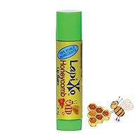 Natural Lip Balm, Antioxidant-rich Olive & Avocado Oils, 100% Edible Ingredients, Moisturizer for Dry & Chapped Lips, for Adults & Kids, 0.16 oz (Honeycomb) | Made in Australia