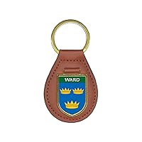 Ward Family Crest Coat of Arms Key Chains