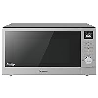 Panasonic NN-SD78LS 1.6 cu.ft Cyclonic Inverter Countertop Microwave Oven 1250Watt Power with Genius Sensor Cooking, cft, 19.44