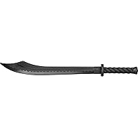 BladesUSA 1606PP Martial Arts Polypropylene Sword Training Equipment – 34.5-inches Overall, 8-inch handle, Self Defense, Training, Safe, Easy, Fun, Cosplay, Martial Arts Black
