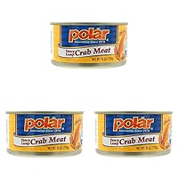 MW Polar Fancy Lump Crab Meat 6oz (Pack of 3)
