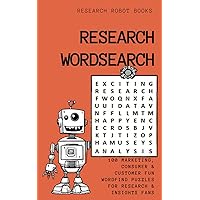 Research Wordsearch: 100 data, insights & analytics fun word seek puzzles for fans of customer, consumer & market research