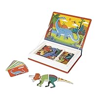 Magnetibook 51 pc Magnetic Dinosaur Mix and Match Game - Ages 3+ - J02590