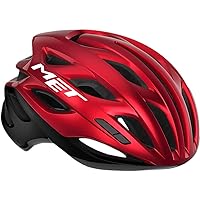 MET – ESTRO MIPS | Ventilated Road Bike Helmet | Small | Metallic Red