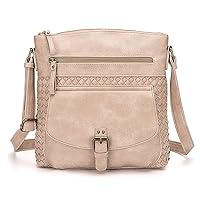 Shoulder Bag for Women Hobo Crossbody Purse Leather Tote Handbag Roomy Messenger Satchel for Work Daily Travel