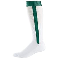 Baseball Stirrup Socks (10-13) Dark Green