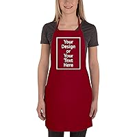 Awkward Styles Personalized Aprons for Women - Name DIY Your Own Design Photo - Custom Logo Here