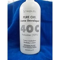 Scruples Pure Oxi Creme Developer 1 Liter / 33.8 fl oz (40C VOLUME - 12%)