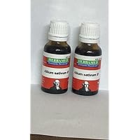 Zorastrian Homoeo Pharmacy Herbamed Switzerland Homoeopathic Allium Sativum Mother Tincture Q 20ml Combo Pack