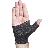 Wrist Thumb Sleeve, Black, Medium