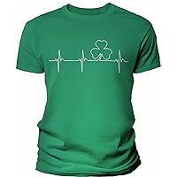 Irish Heartbeat - Irish Pride Ireland St Patricks Day Shirt for Men Women