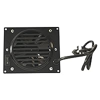 Fan Blower for Bluegrass Living MG Style Gas Space Heaters Greater than 10,000 BTU - Black Finish - Model# BMGB100-BK
