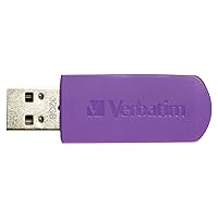 Verbatim 32GB Store 'n' Go Mini USB 2.0 Flash Drive, Violet 49833