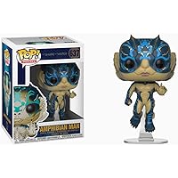 Funko Amphibian Man: Shape of Water x POP! Movies Vinyl Figure & 1 POP! Compatible PET Plastic Graphical Protector Bundle [#637/32485 - B]