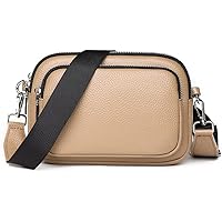 Crossbody Bags for Women Leather Handbag Shoulder Bags with Adjustable Wide Strap