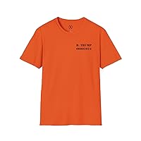 Funny Trump Prison Costume Shirt (Comfortable) Orange