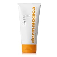 Dermalogica Protection 50 Sport SPF50 (5.3 Fl Oz) Broad Spectrum Sunscreen Lotion - Water-Resistant Formula Hydrates and Defends Skin Against Sun